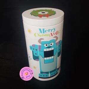 Disney Monster's Inc Christmas Cookie Tin - NEW!
